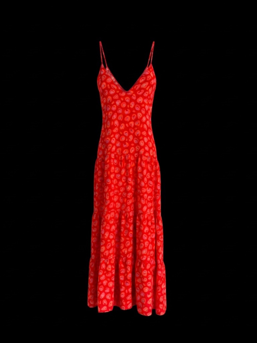 FARM Rio Red Printed Maxi Dress - Picture 3 of 10